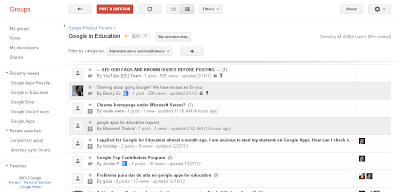 Using Google Groups as a Forum Platform Using Google Groups as a Forum Platform