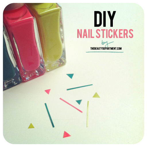 The One About Making Your Own Nail Stickers