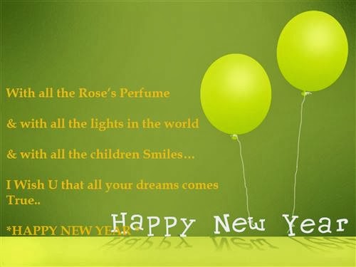 Free New Year Clip Art SMS 2015