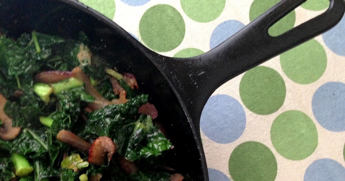 honestly delicious Garlicky Tuscan Kale with Caramelized Onions and