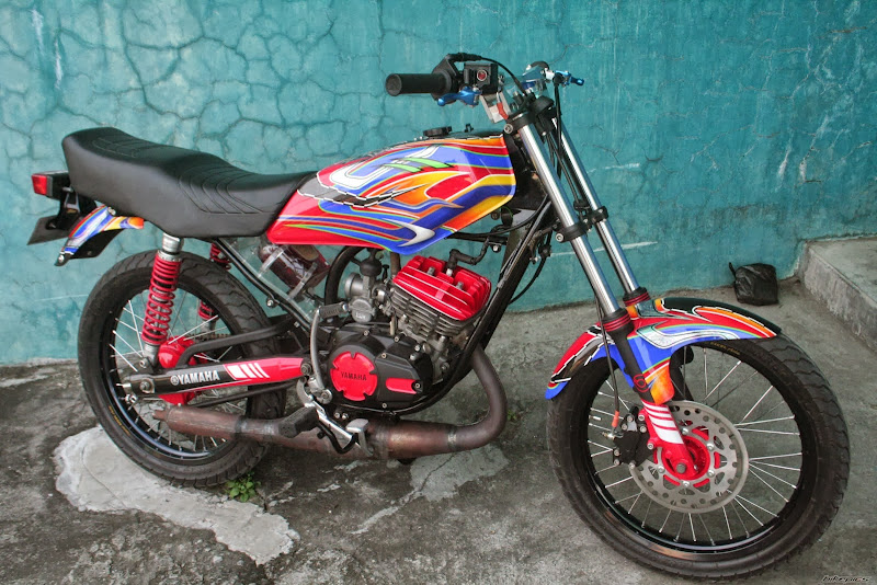 Modifikasi Keren Yamaha RX King Minimalis title=