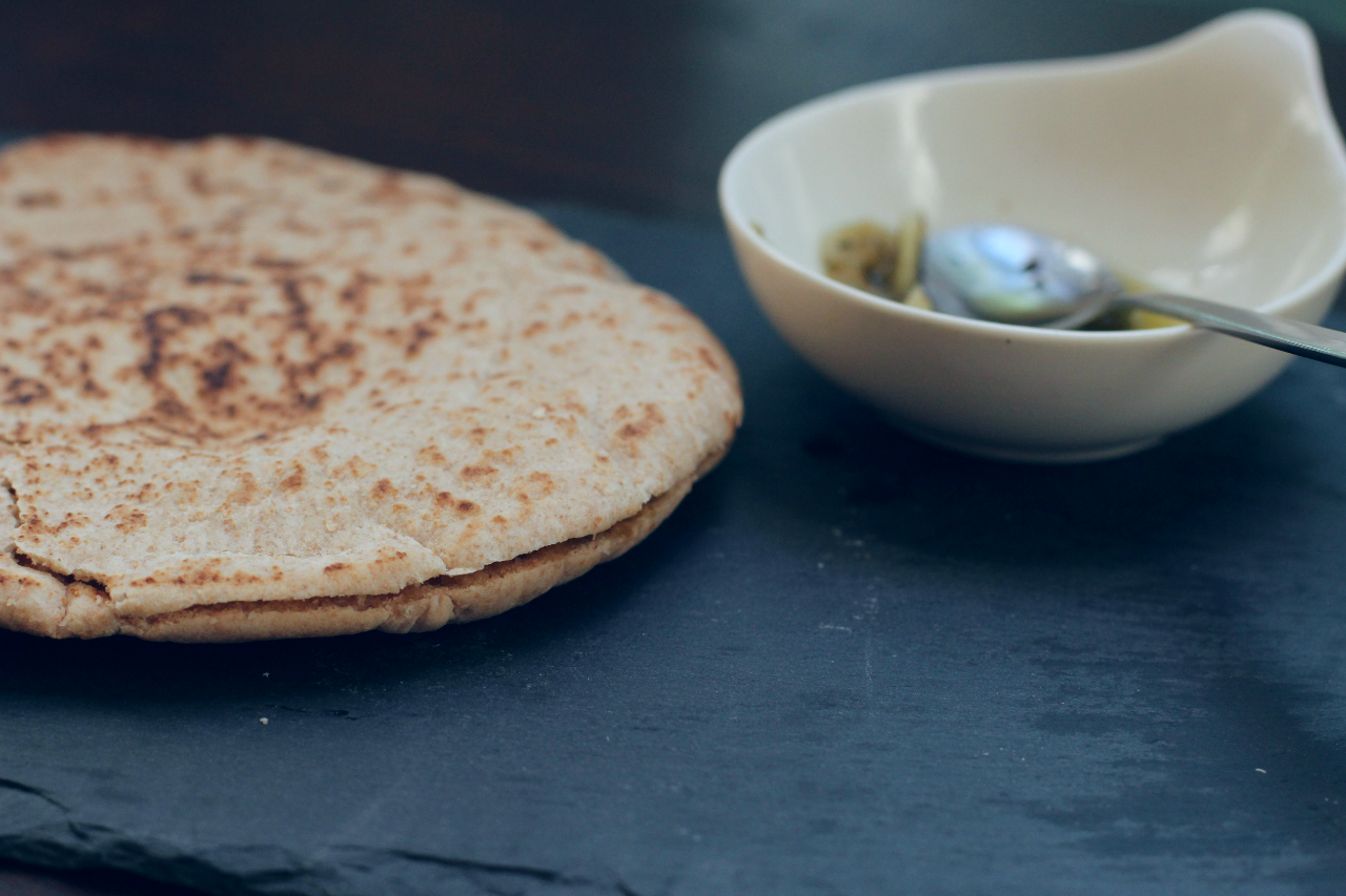 An Open Cookbook Mediterranean Pita Pizza