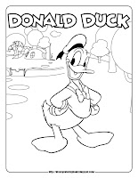 donald duck coloring pages mickey mouse coloring sheets