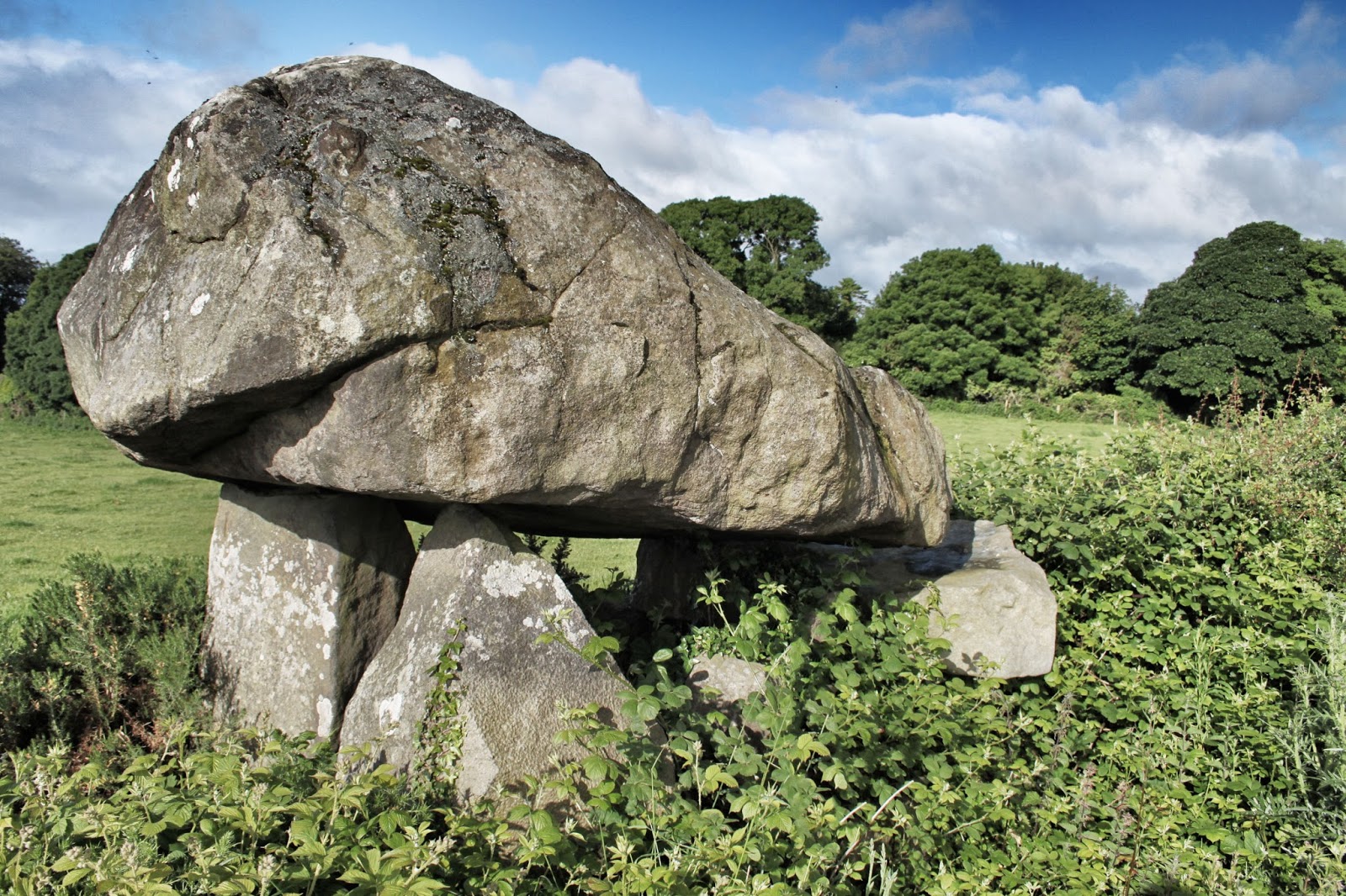 Historic Sites of Ireland Greengraves Portal Tomb aka The Kempe Stones
