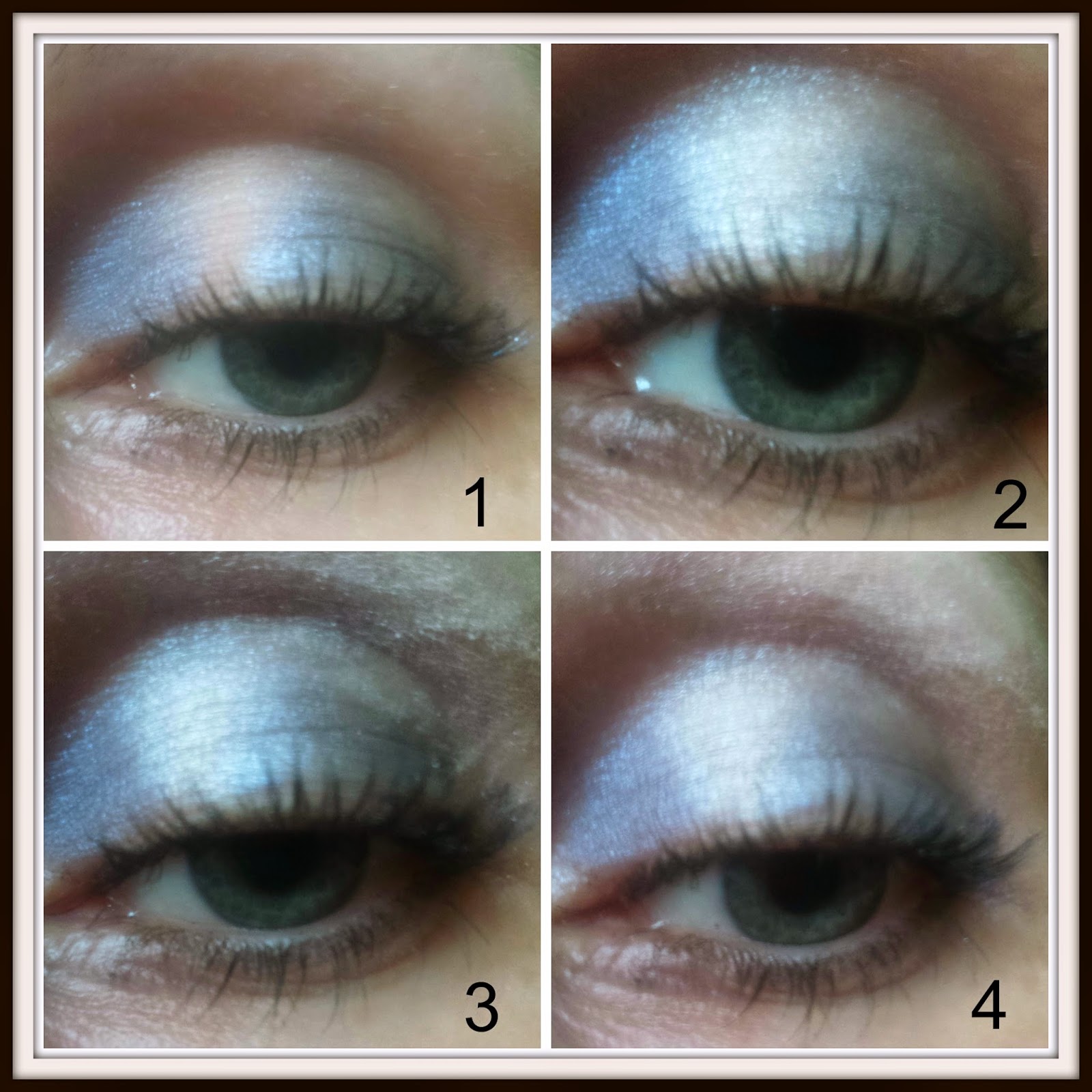 Rimmel London Smokey Blue Quad Eyeshadow palette review Glitz and