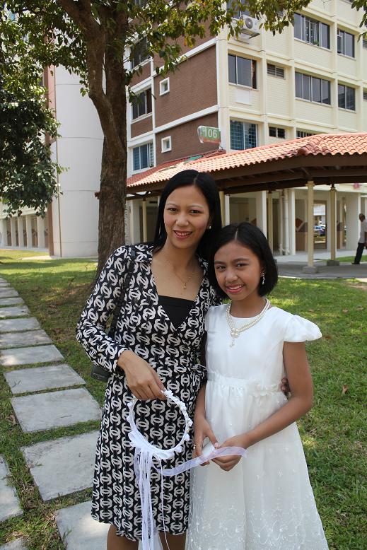 parents attire for first communion