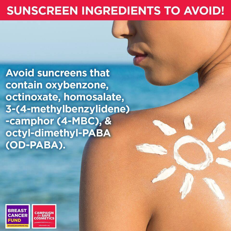 Cosette's Beauty Pantry Sunscreen ingredients to avoid! A safer