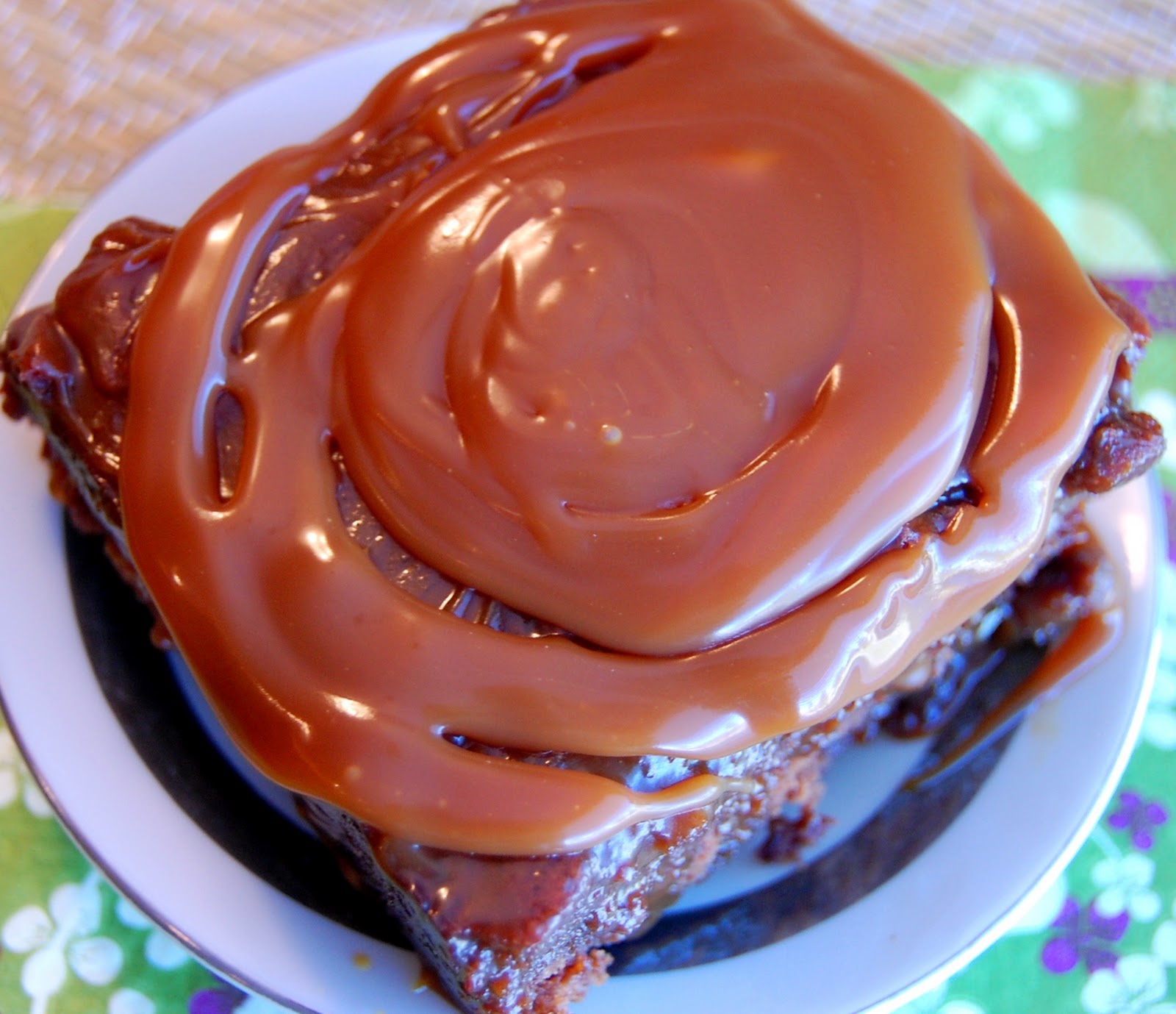 PromiseMe2....and A Lot About Food! DoubleChocolateCaramel Ghirardelli Brownies