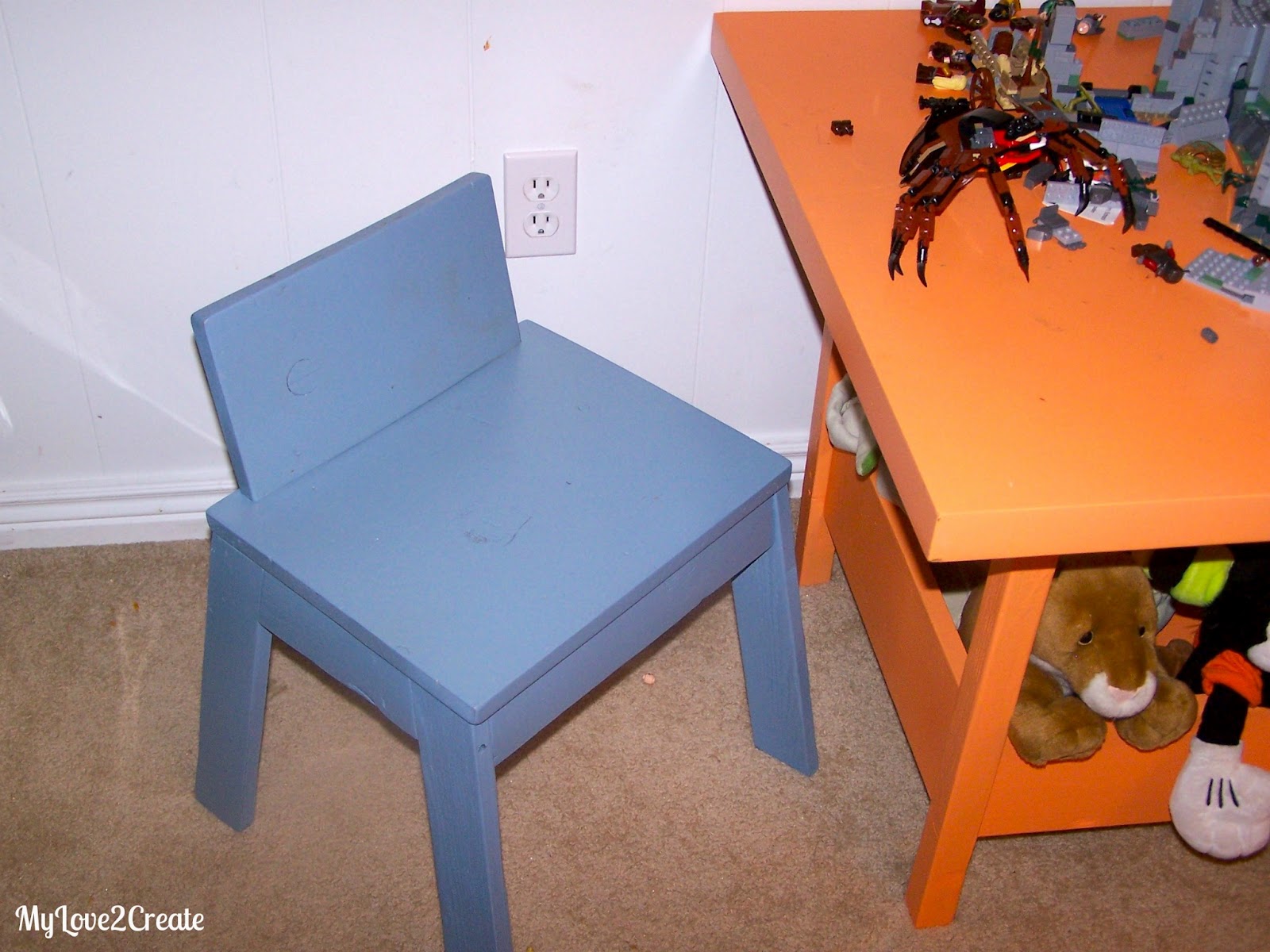 DIY Kids Table and Chairs My Love 2 Create