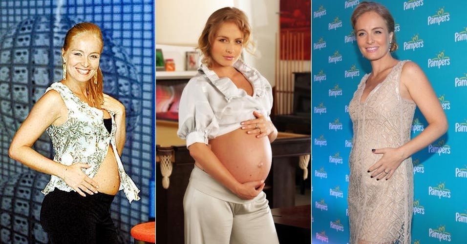 Blog Por Simas RELEMBRE AS TRÊS GESTAÇÕES DE ANGÉLICA