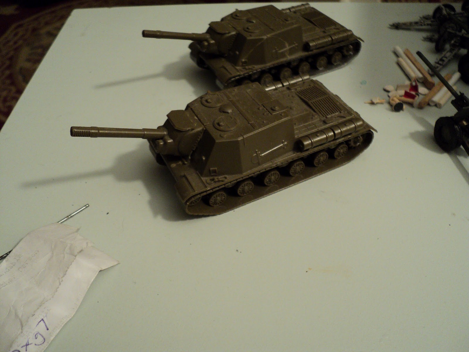 Archduke Piccolo Cardboard Guns...