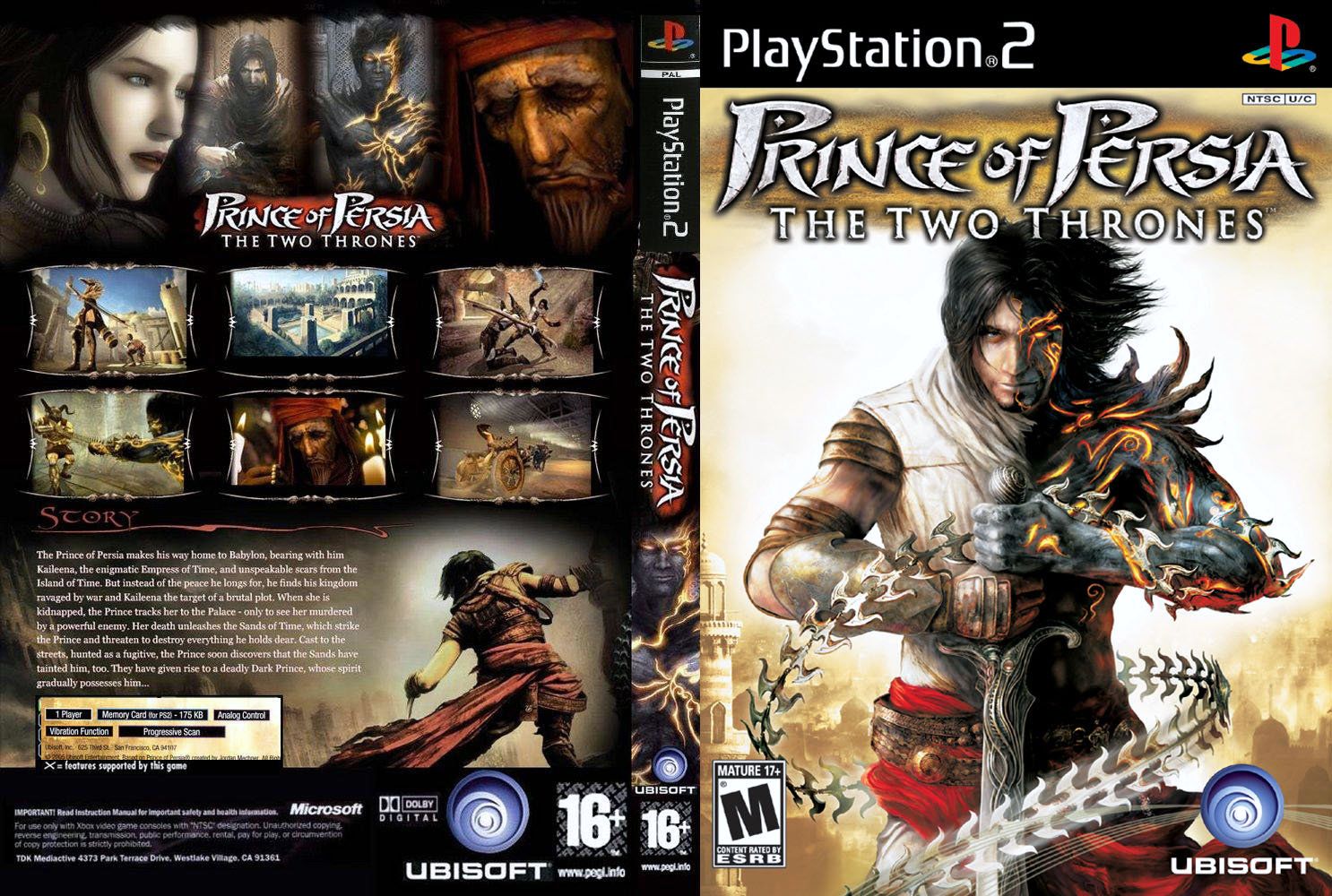 Jogo Prince of Persia: The Two Thrones - PS2 (EUROPEU) - MeuGameUsado