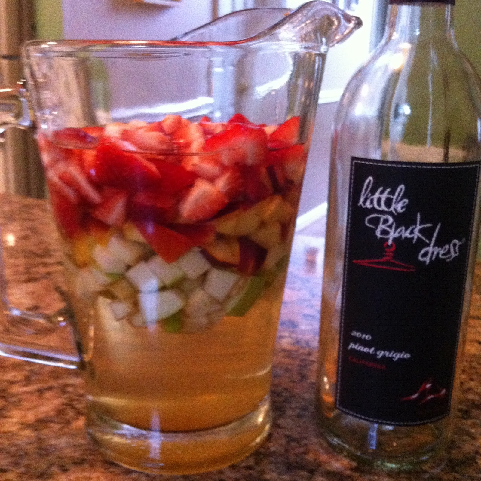 Miss Allie Jane Homemade White Wine Sangria