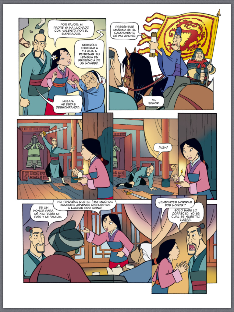 0751 Forever: Cómic de Mulán (1998)