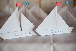 Sail Boat Place Cards