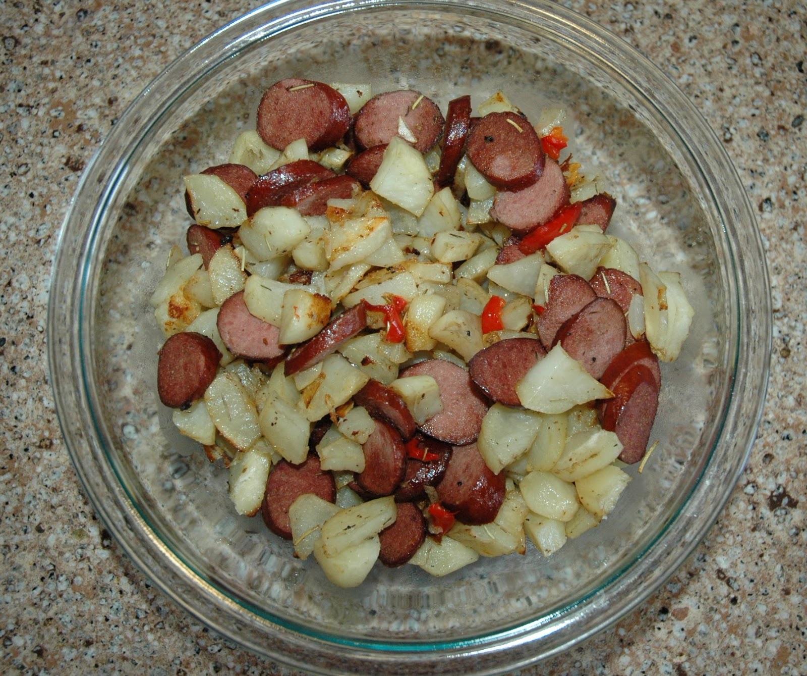 Sausage and Potato Bake