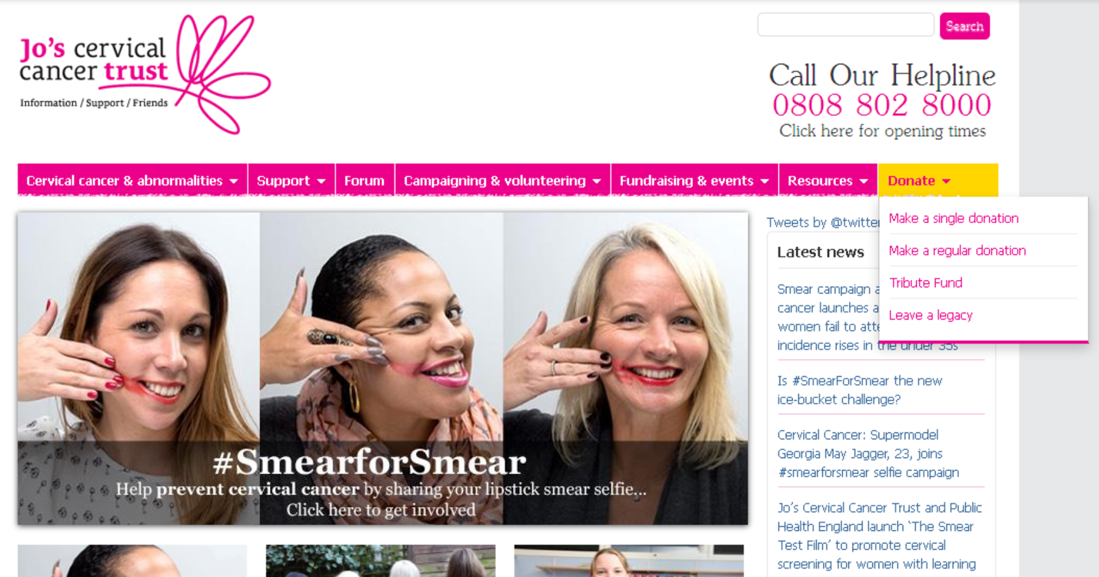 SmearforSmear: A New Campaign Reminds Us Of The Importance Of A Smear Test SmearforSmear: A New Campaign Reminds Us Of The Importance Of A Smear Test new foto SmearforSmear: A New Campaign Reminds Us Of The Importance Of A Smear Test SmearforSmear: A New Campaign Reminds Us Of The Importance Of A Smear Test new photo