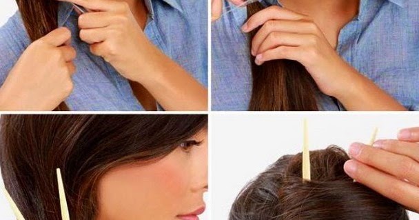 Coloroflife French Twist Hairstyle Using Chopsticks Full Tutorial
