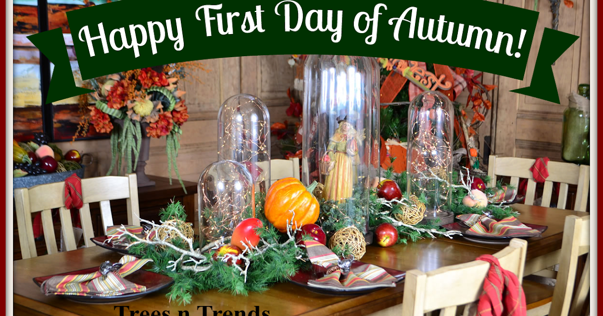 Trees n Trends Celebrate the first day of Autumn with Trees n Trends