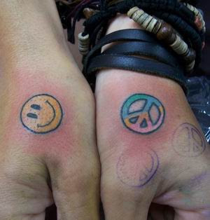 Peace Tattoos, Tattooing