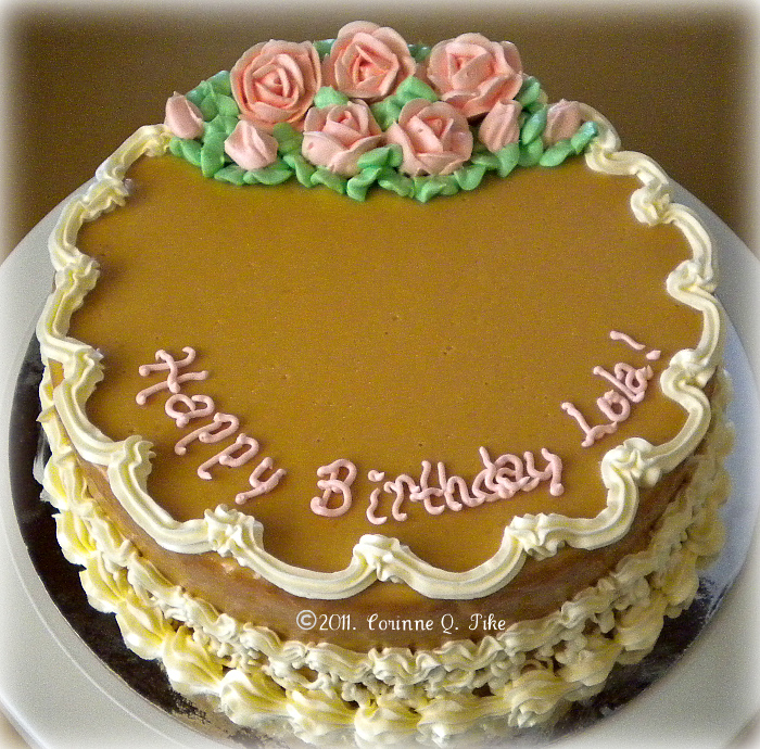 Heart of Mary One more time for the caramel cake