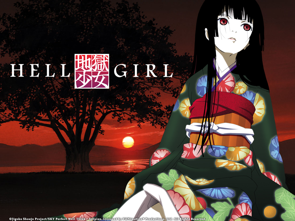Women On Tv Ai Enma Jigoku Shoujo Hell Girl Women On Tv Ai Enma Jigoku Shoujo Hell Girl