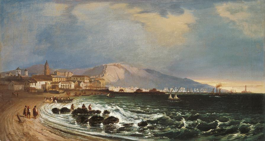 Puerto de Málaga - 1847