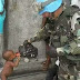 Se vuelve viral foto de soldado dando de beber a niño haitiano