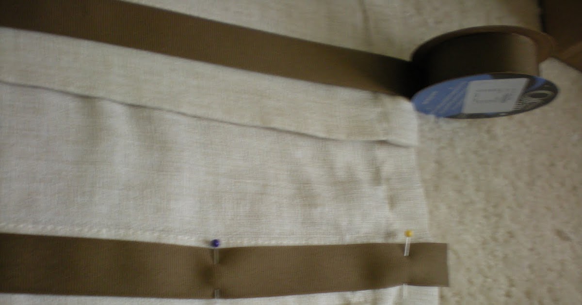 Thrifty Finds and Redesigns Redesigning Old Curtains