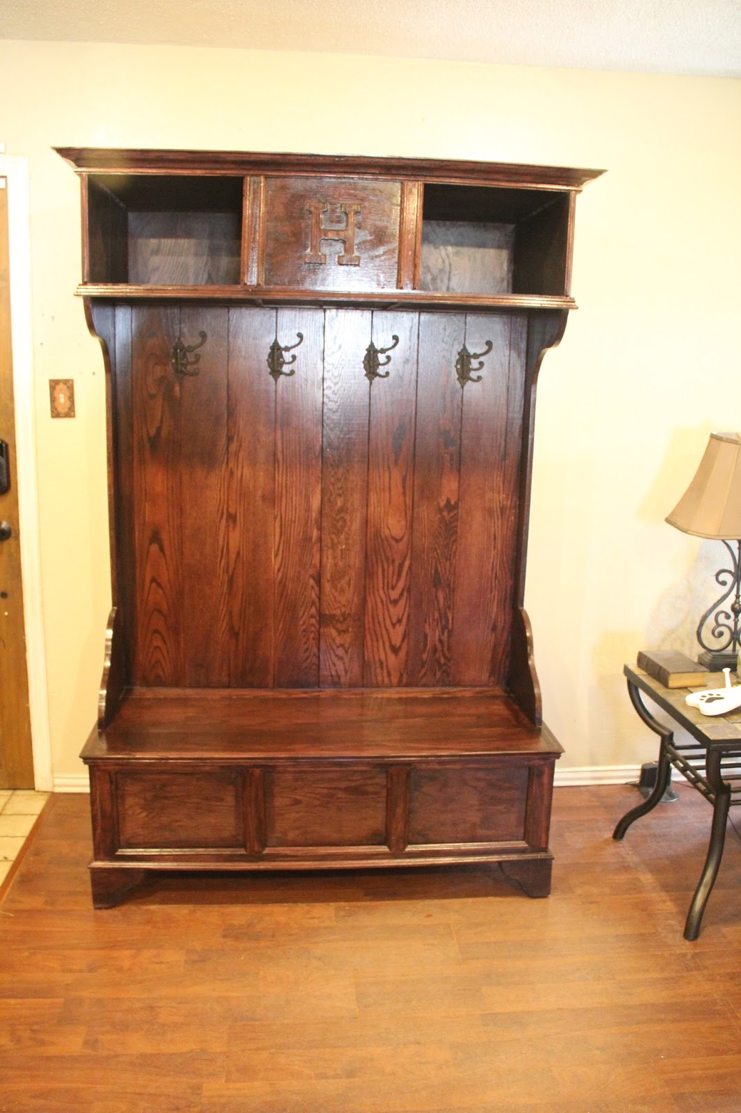 Rusty Hinge Hall Tree/Gun