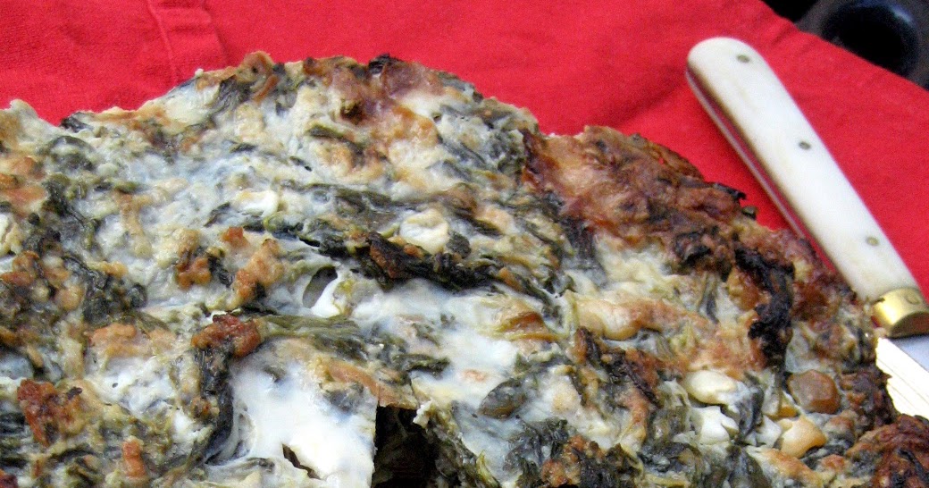 PEBBLE SOUP Spinach Pie Olga