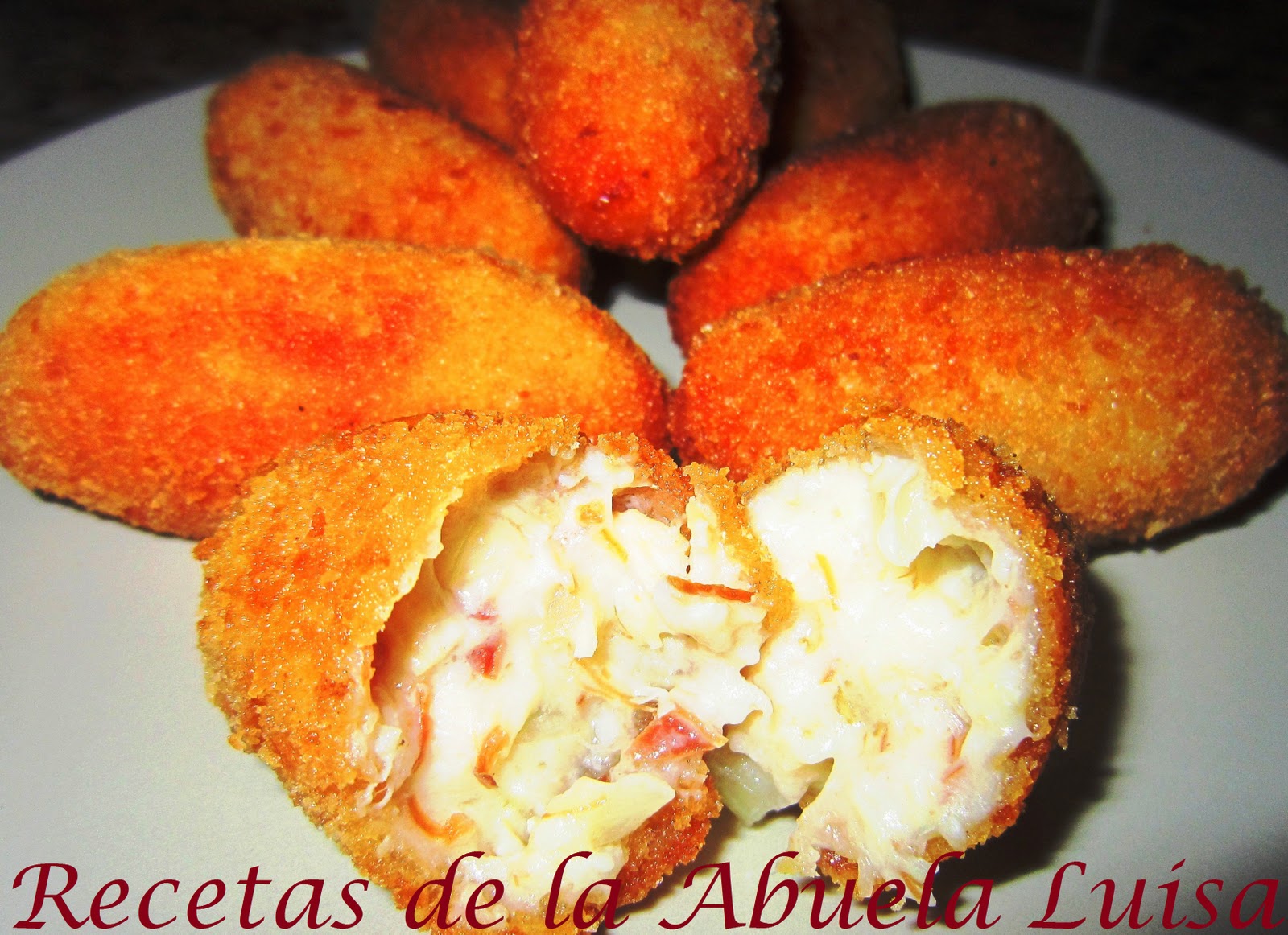 CROQUETAS DE POLLO Recetas de la Abuela Luisa