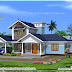 Kerala model villa with open courtyard