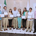 Renán Barrera recibe a los alumnos más destacados de la Universidad Marista