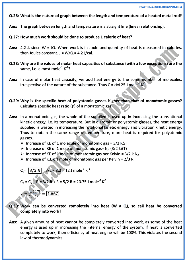 heat-question-answers-physics-12th