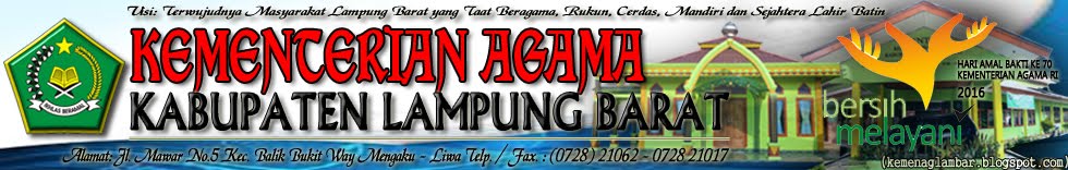 Kemenag lampung barat