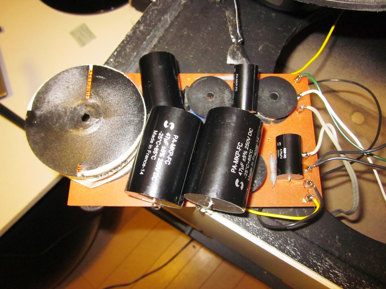 Speakerholic Braun L830 crossover upgrade