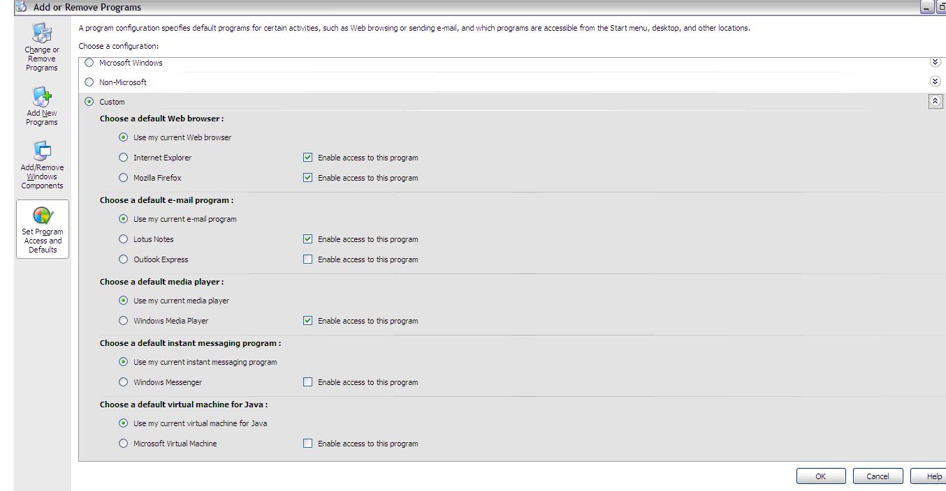 Quick Test Professional Tutorials How To Set Internet Explorer As The Default Browser In Windows Xp Sp1 And Above For Qtp