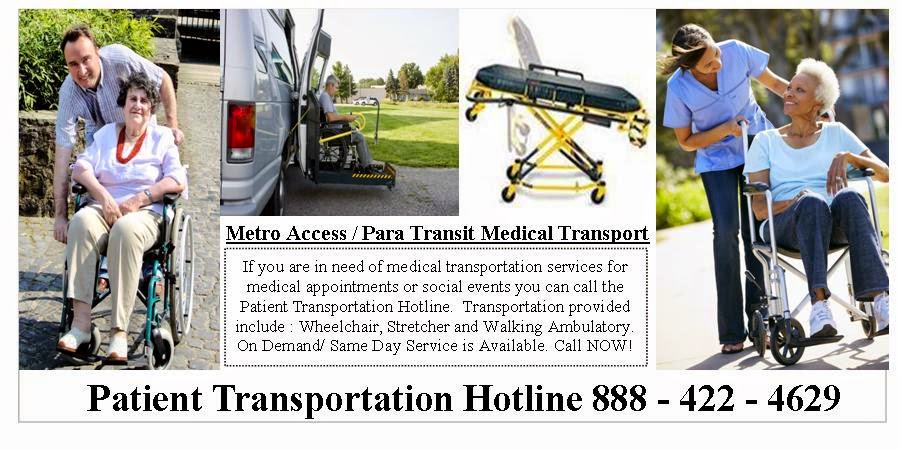 Medical Transportation Company Disabled Travelers Companies DC MD VA