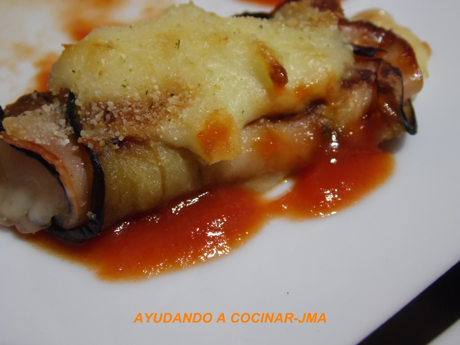 Rollitos De Berenjena.
