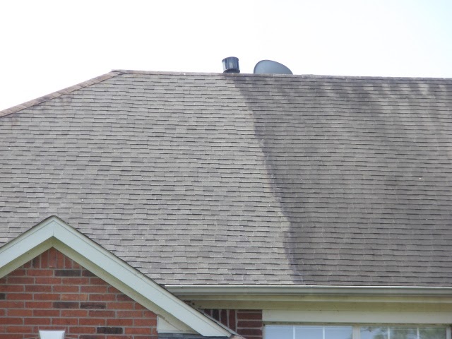 cleaning roof pressure washing shingle asphalt houston clean wash texas power soft commercial solutions before tx slideshow remove
