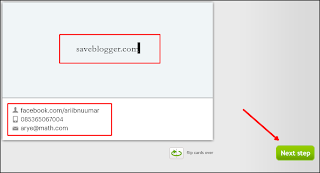 Cara Membuat Kartu Nama Facebook