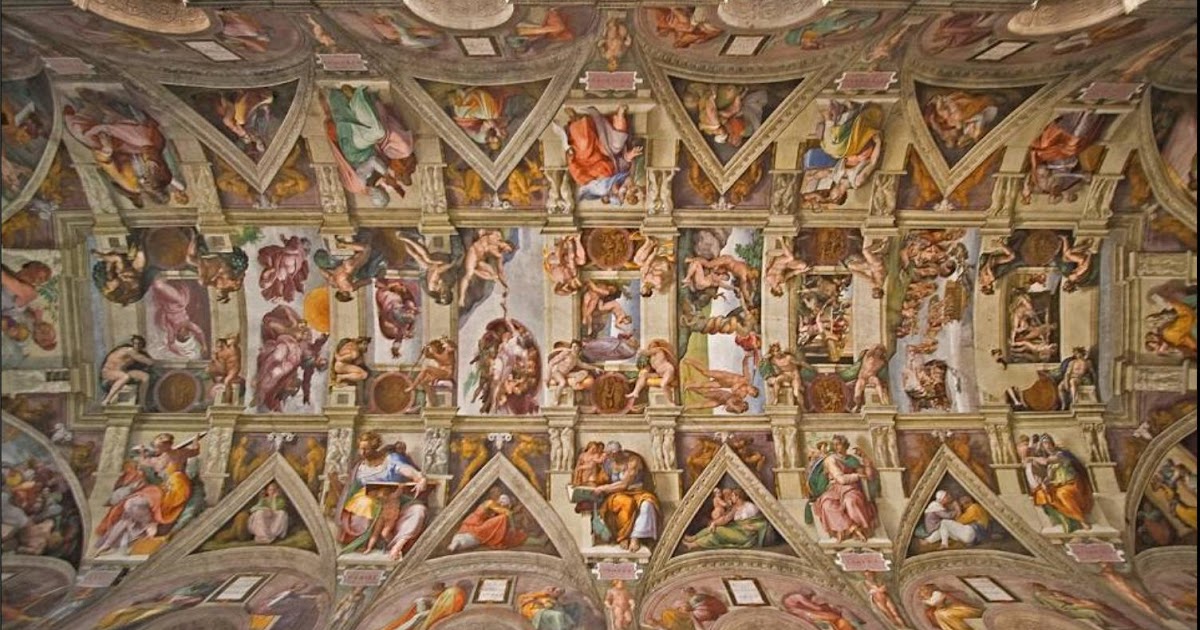 De tout et du reste La voûte de la chapelle Sixtine