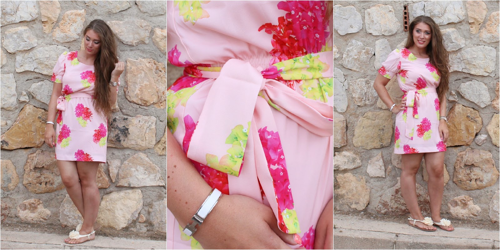 Whistle & Wolf Tropical Neon Dress Sophia Meola A Beauty, Fashion