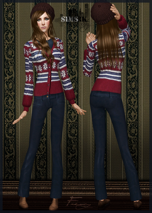 sims -  The Sims 2. Женская одежда: повседневная. Часть 3. - Страница 28 05-+Winter+Casual+01