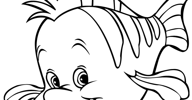 Kids Page: Cartoon Fish - Coloring Pages