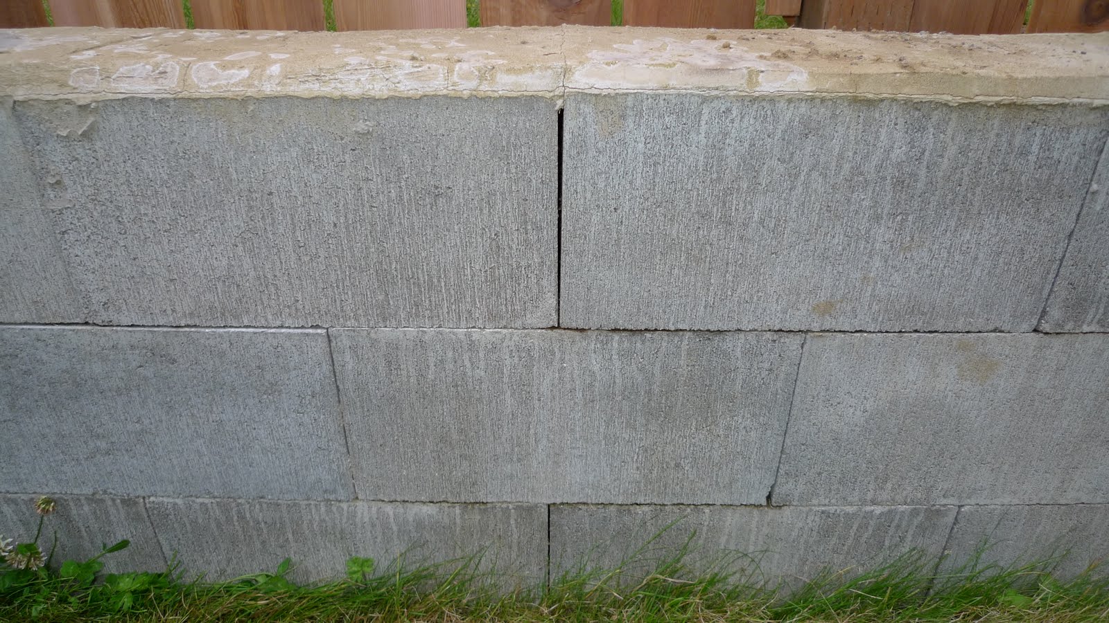 The Continuing Saga of the New Home Owner: Dry Stacked Cinderblock