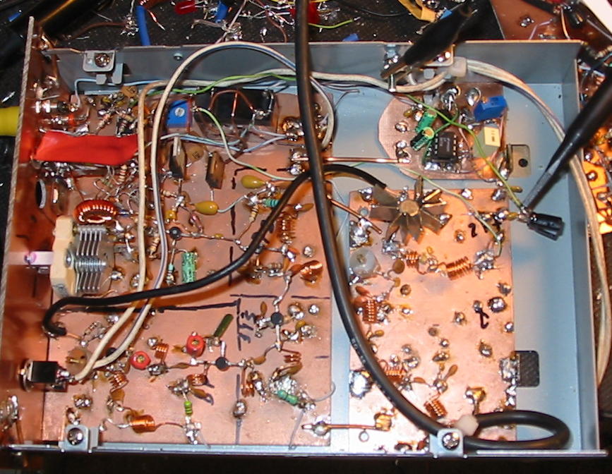 The "Speaky" HF SSB transceiver and other homebrew projects: 2m FM TX
