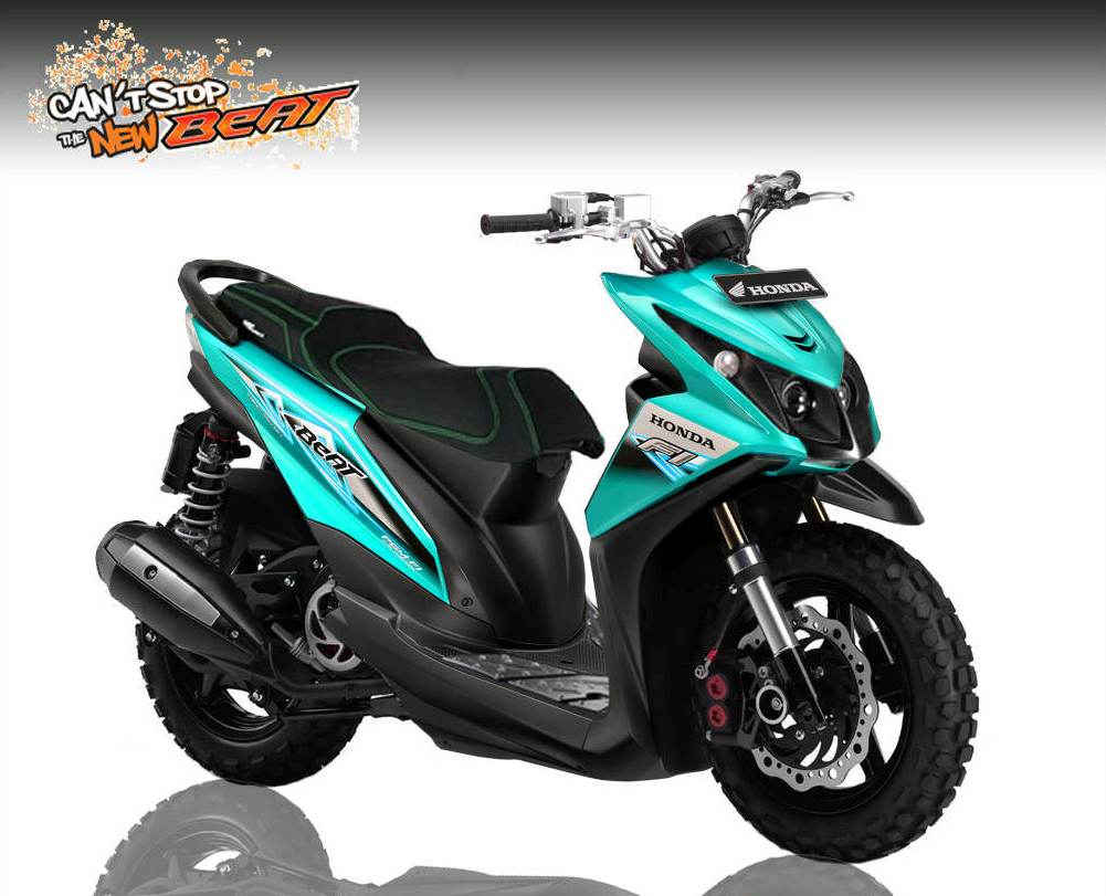 85 Modifikasi Motor Cross Honda Beat Terupdate Kucur Motor