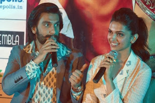 Deepika and Ranveer Promotes Ram-Leela in Bangaluru